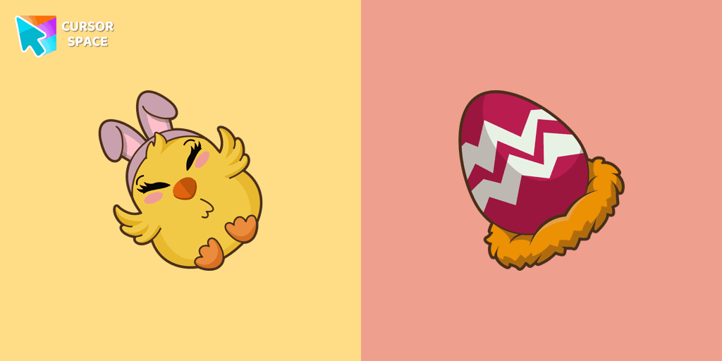 Easter Chick cursor
