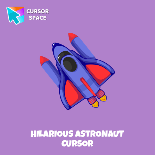 Hilarious Astronaut cursor