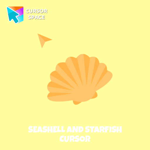 Seashell and Starfish cursor